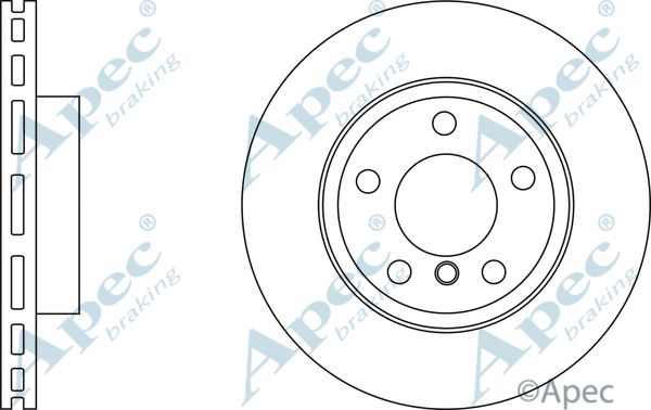 APEC BRAKING Тормозной диск DSK2999